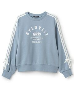 by LOVEiT / バイ ラビット スウェット | 袖テーププルオーバー