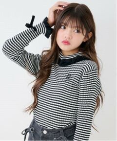 by LOVEiT / バイ ラビット ニット・セーター | メロウフリルリブニット