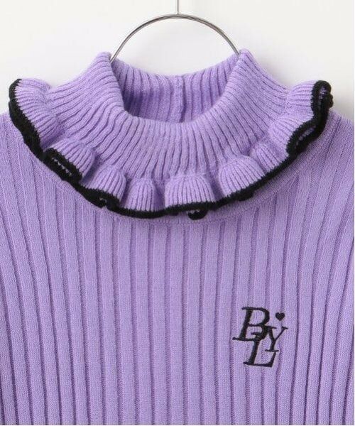 by LOVEiT / バイ ラビット ニット・セーター | メロウフリルリブニット | 詳細3