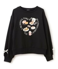 by LOVEiT / バイ ラビット スウェット | スイーツ転写プルオーバー