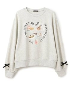by LOVEiT / バイ ラビット スウェット | スイーツ転写プルオーバー