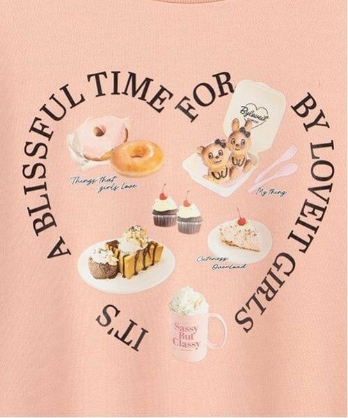 by LOVEiT / バイ ラビット スウェット | スイーツ転写プルオーバー | 詳細3