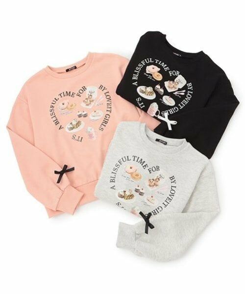 by LOVEiT / バイ ラビット スウェット | スイーツ転写プルオーバー | 詳細7