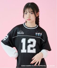 by LOVEiT / バイ ラビット Tシャツ | 【ハローキティ】サポーターナンバーシャツ