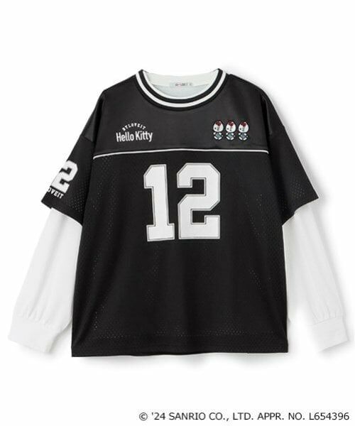 by LOVEiT / バイ ラビット Tシャツ | 【ハローキティ】サポーターナンバーシャツ | 詳細1