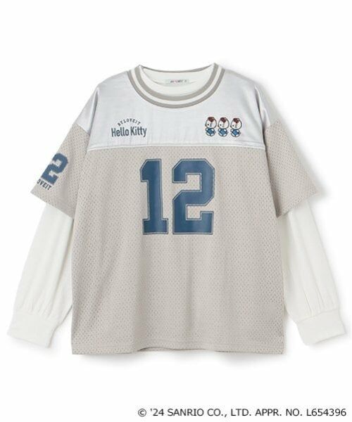 by LOVEiT / バイ ラビット Tシャツ | 【ハローキティ】サポーターナンバーシャツ | 詳細2
