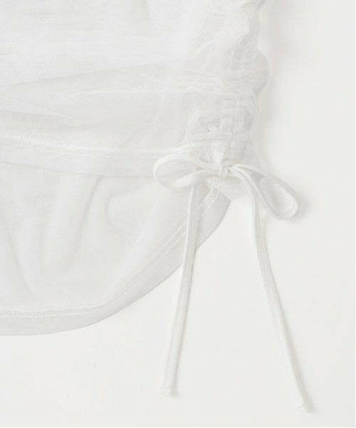 by LOVEiT / バイ ラビット Tシャツ | 【ハローキティ】チュールレイヤードシャツ | 詳細7