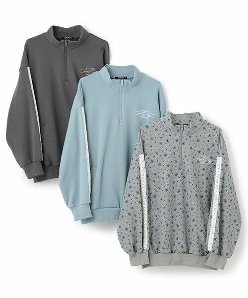 by LOVEiT / バイ ラビット パーカー | ハーフジップパーカー | 詳細9