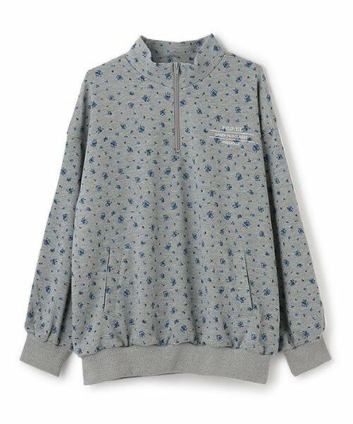 by LOVEiT / バイ ラビット パーカー | ハーフジップパーカー（グレー）