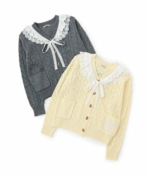 by LOVEiT / バイ ラビット カーディガン・ボレロ | 衿付きニットカーディガン | 詳細9