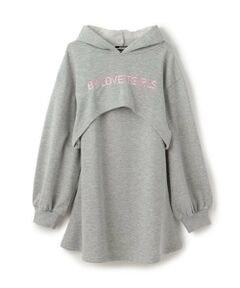 by LOVEiT / バイ ラビット ミニ丈・ひざ丈ワンピース | パーカーつきワンピース