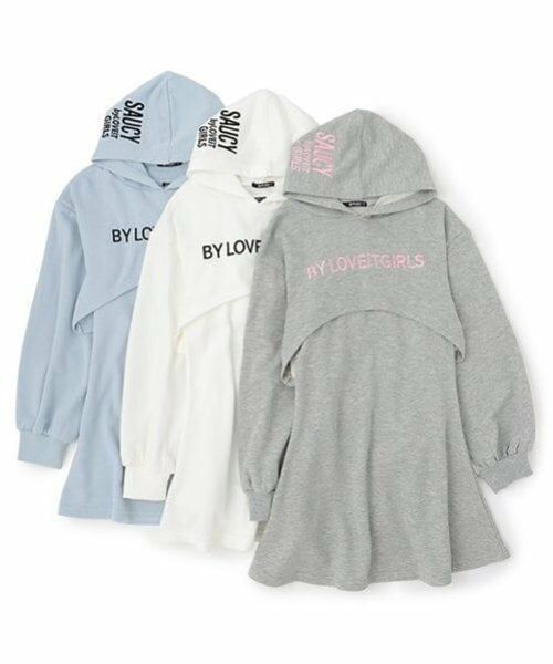by LOVEiT / バイ ラビット ミニ丈・ひざ丈ワンピース | パーカーつきワンピース | 詳細12