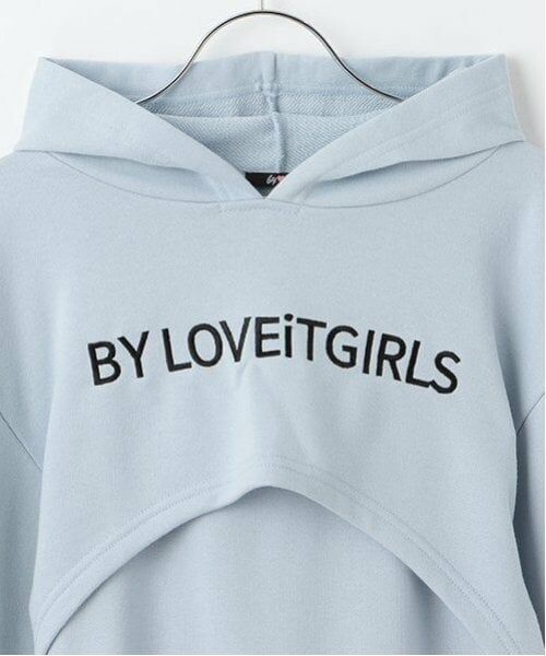 by LOVEiT / バイ ラビット ミニ丈・ひざ丈ワンピース | パーカーつきワンピース | 詳細3