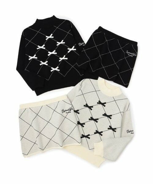 by LOVEiT / バイ ラビット ニット・セーター | アーガイルリボンつきニットセット | 詳細11