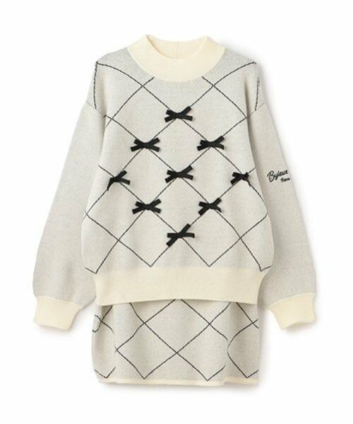 by LOVEiT / バイ ラビット ニット・セーター | アーガイルリボンつきニットセット | 詳細12