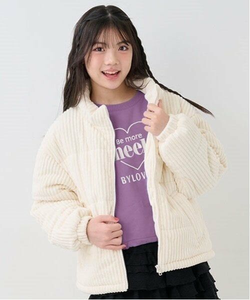 by LOVEiT / バイ ラビット ブルゾン | コールフェイクダウン（アイボリー）