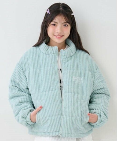 by LOVEiT / バイ ラビット ブルゾン | コールフェイクダウン（サックス）