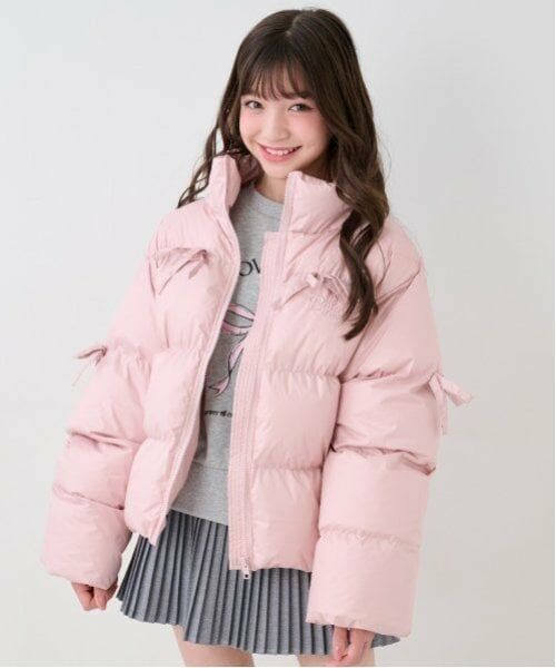 by LOVEiT / バイ ラビット ブルゾン | リボンポイントエコダウン | 詳細1