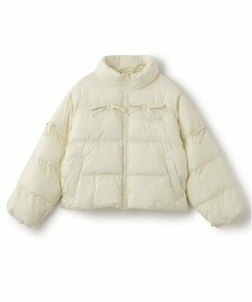 by LOVEiT / バイ ラビット ブルゾン | リボンポイントエコダウン | 詳細11