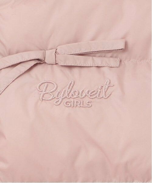 by LOVEiT / バイ ラビット ブルゾン | リボンポイントエコダウン | 詳細4