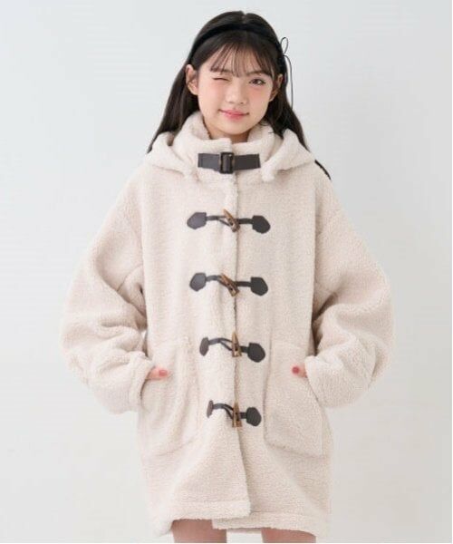 by LOVEiT / バイ ラビット その他アウター | 2WAYダッフルコート（ECRU(キナリ)）