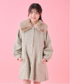 by LOVEiT / バイ ラビット その他アウター | ツイードプリンセスコート