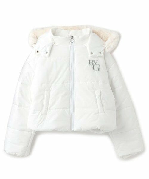 by LOVEiT / バイ ラビット ブルゾン | エコ2WAYジャケット（オフ ホワイト）