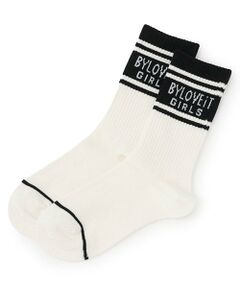 by LOVEiT / バイ ラビット ソックス | ラインロゴクルー