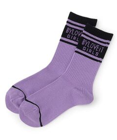 by LOVEiT / バイ ラビット ソックス | ラインロゴクルー