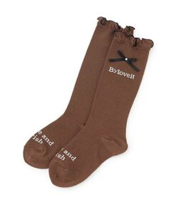 by LOVEiT / バイ ラビット ソックス | リボンパールハイソックス