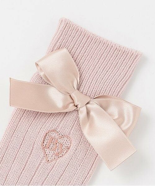 by LOVEiT / バイ ラビット ソックス | リボンハイソックス | 詳細1