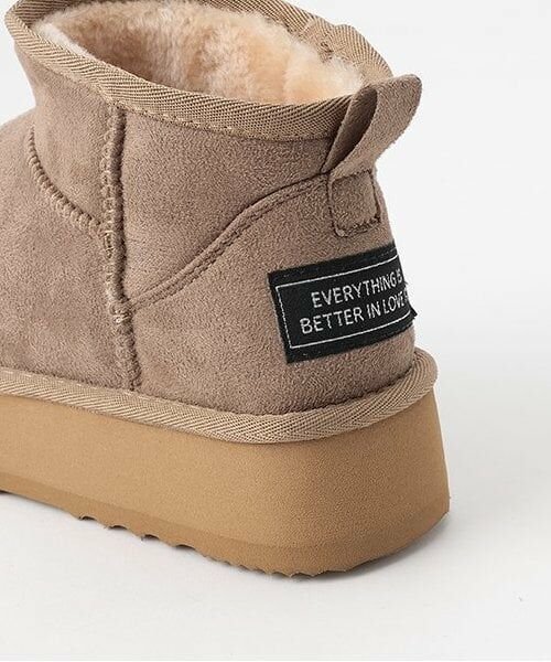 by LOVEiT / バイ ラビット ブーツ（ショート丈） | ムートンブーツ | 詳細6