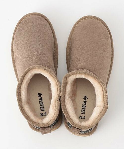 by LOVEiT / バイ ラビット ブーツ（ショート丈） | ムートンブーツ | 詳細7