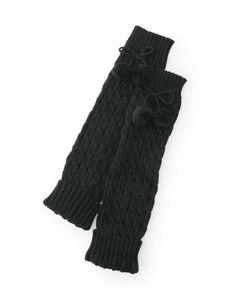 by LOVEiT / バイ ラビット レッグウォーマー | レッグウォーマー（黒）