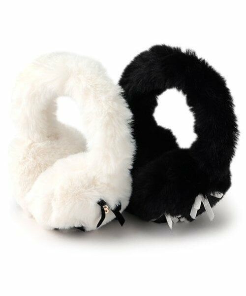 by LOVEiT / バイ ラビット ネックウォーマー・イヤーマフ | リボンつきファーイヤマフ | 詳細3