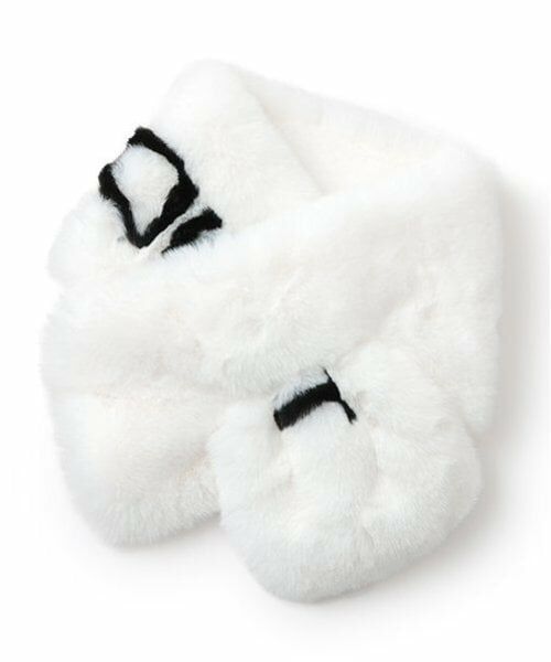 by LOVEiT / バイ ラビット マフラー・ショール・スヌード・ストール | 2wayマフラー（オフ ホワイト）