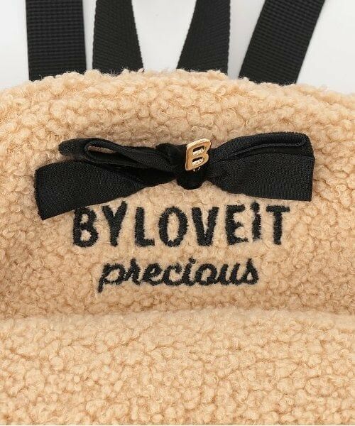 by LOVEiT / バイ ラビット リュック・バックパック | クマ耳ボアリュック | 詳細4