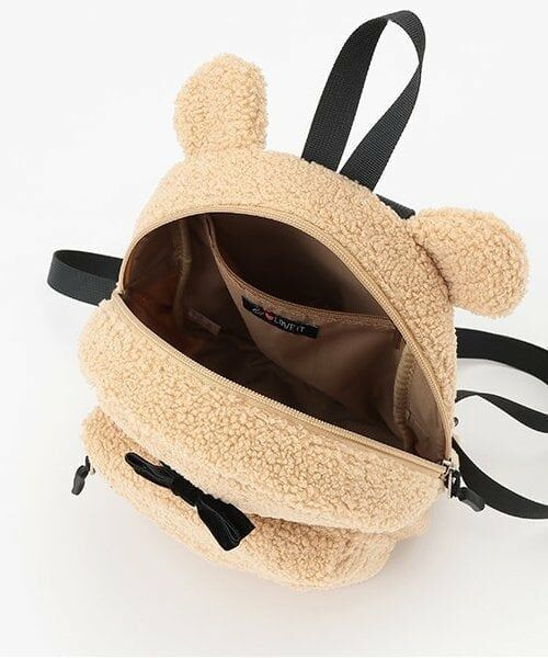by LOVEiT / バイ ラビット リュック・バックパック | クマ耳ボアリュック | 詳細7