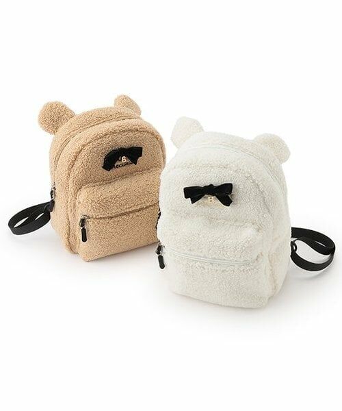 by LOVEiT / バイ ラビット リュック・バックパック | クマ耳ボアリュック | 詳細9