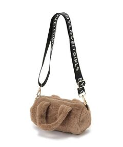 by LOVEiT / バイ ラビット ショルダーバッグ | ロゴショルダー2WAYボアボストン