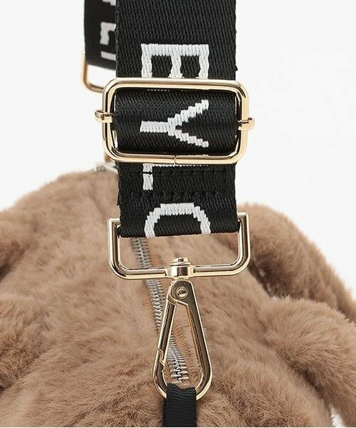 by LOVEiT / バイ ラビット ショルダーバッグ | ロゴショルダー2WAYボアボストン | 詳細2