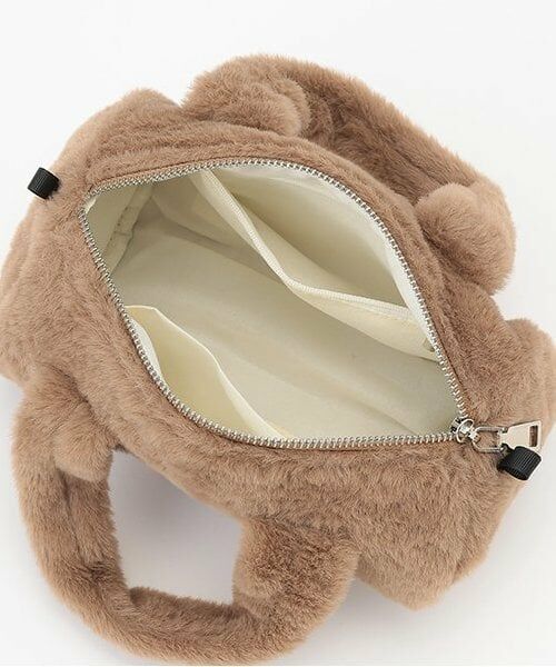 by LOVEiT / バイ ラビット ショルダーバッグ | ロゴショルダー2WAYボアボストン | 詳細5