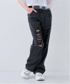 by LOVEiT / バイ ラビット その他パンツ | 【ニコ☆プチ掲載】下糸カラーデニム