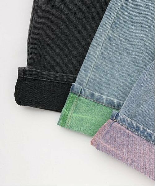 by LOVEiT / バイ ラビット その他パンツ | 【ニコ☆プチ掲載】下糸カラーデニム | 詳細12