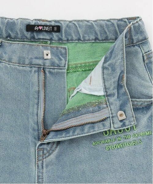 by LOVEiT / バイ ラビット その他パンツ | 【ニコ☆プチ掲載】下糸カラーデニム | 詳細4