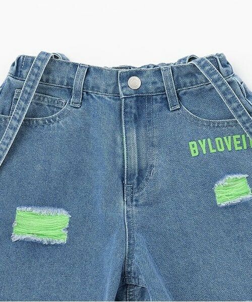 by LOVEiT / バイ ラビット ショート・ハーフ・半端丈パンツ | ダメージショートパンツ | 詳細2