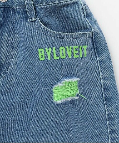 by LOVEiT / バイ ラビット ショート・ハーフ・半端丈パンツ | ダメージショートパンツ | 詳細4