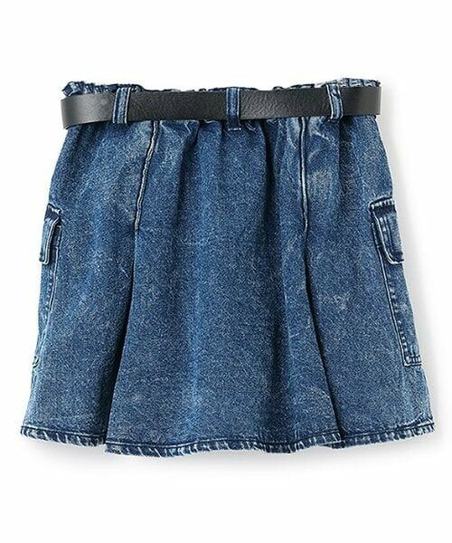 by LOVEiT / バイ ラビット ミニ・ひざ丈スカート | 【ニコ☆プチ掲載】ベルトつきカーゴスカート | 詳細1
