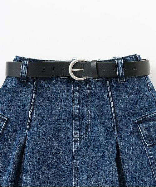 by LOVEiT / バイ ラビット ミニ・ひざ丈スカート | 【ニコ☆プチ掲載】ベルトつきカーゴスカート | 詳細2