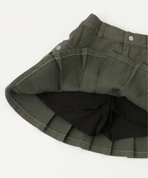 by LOVEiT / バイ ラビット ミニ・ひざ丈スカート | サイドポケティアードスカート | 詳細7